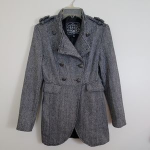 Last Kiss Black & White Jacket - S